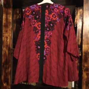 NWOT Bob Macke sheer jacket